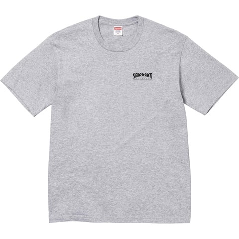 Supreme Supreme®/Thrasher® Cross Tee - Heather Grey