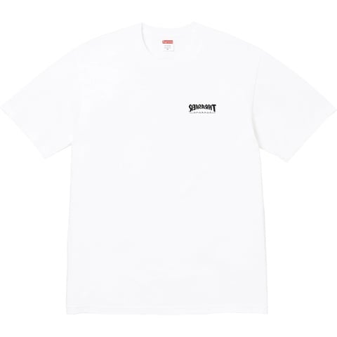 Mサイズ！supreme THRASHER Tee white Supreme Thrasher Cross Tee White Men's - FW24 - US
