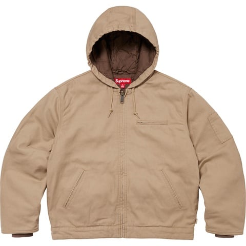 Supreme Supreme®/Thrasher® Hooded Work Jacket - Tan