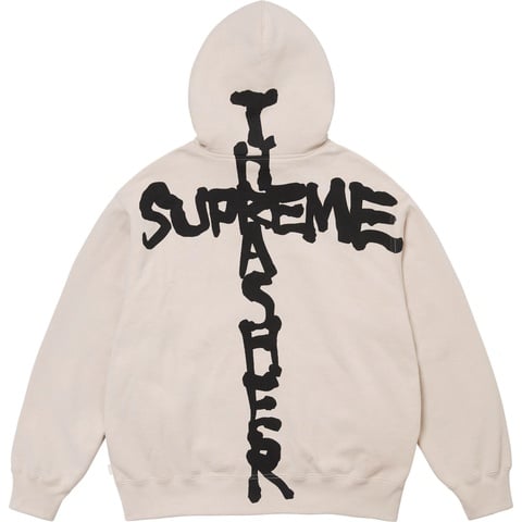 Supreme Supreme®/Thrasher® Zip Up Hooded Sweatshirt - Stone