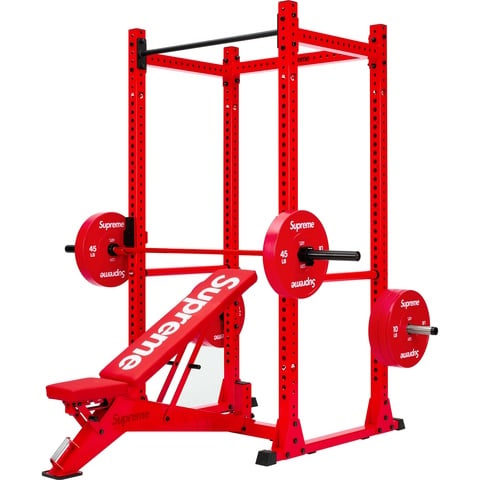 Supreme Supreme®/Tru Grit Power Rack Weight Set - Red