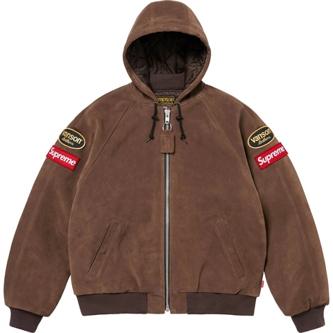 Supreme Supreme®/Vanson Leathers® Hooded Work Jacket - Suede
