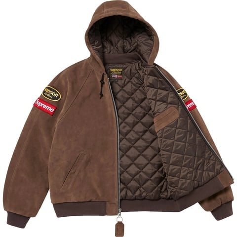 Supreme®/Vanson Leathers® Hooded Work Jacket - Supreme
