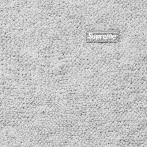 Supreme Terry Small Box Sweater - Heather Grey