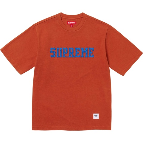Supreme Twill Appliqué S/S Top - Orange
