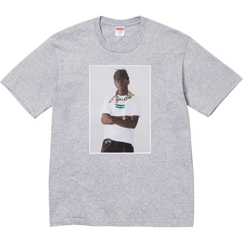 Supreme Tyler, The Creator Tee - Heather Grey