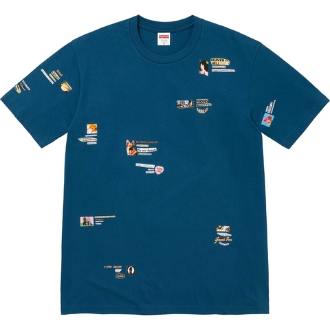 Supreme Upset Tee - Indigo