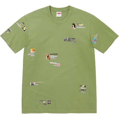Supreme Upset Tee - Moss