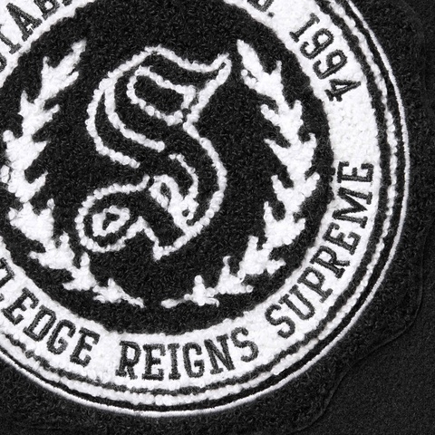 Supreme Veritas Varsity Jacket - Black