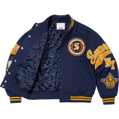 Veritas Varsity Jacket - fall/winter 2024 - Supreme Veritas Varsity Jacket - fall/winter 2024 - Supreme