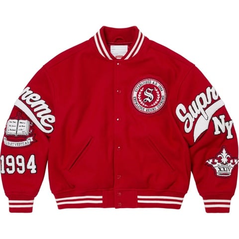 Veritas Varsity Jacket - fall/winter 2024 - Supreme