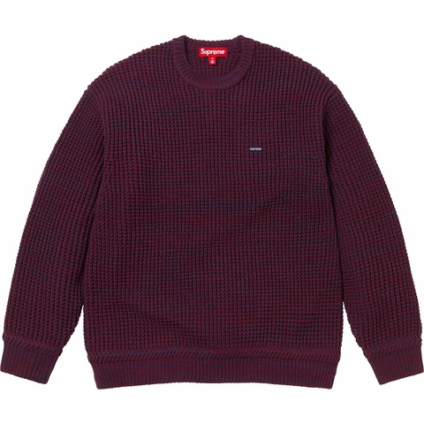 Waffle Small Box Sweater - fall/winter 2024 - Supreme Waffle Small Box Sweater - fall/winter 2024 - Supreme