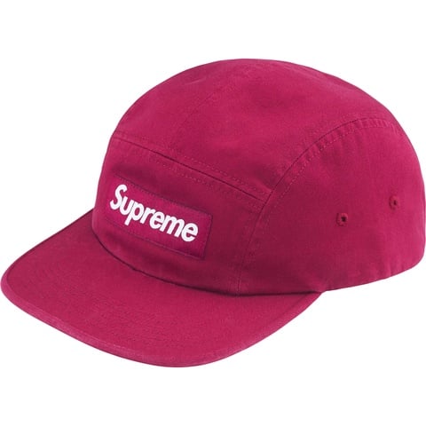 Washed Chino Twill Camp Cap - fall/winter 2024 - Supreme