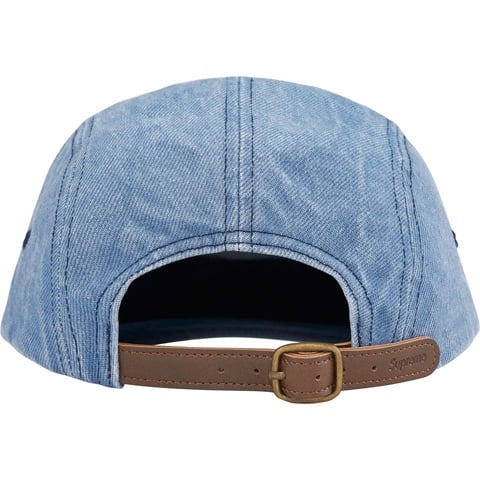 Supreme Washed Chino Twill Camp Cap - Denim