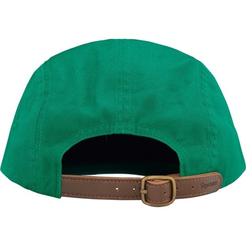 Supreme Washed Chino Twill Camp Cap - Green