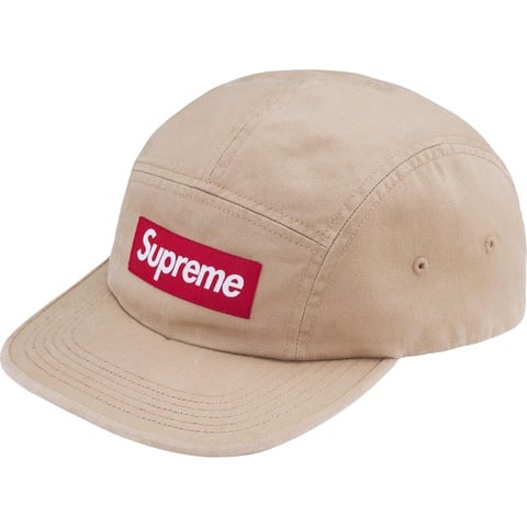Washed Chino Twill Camp Cap - fall/winter 2024 - Supreme