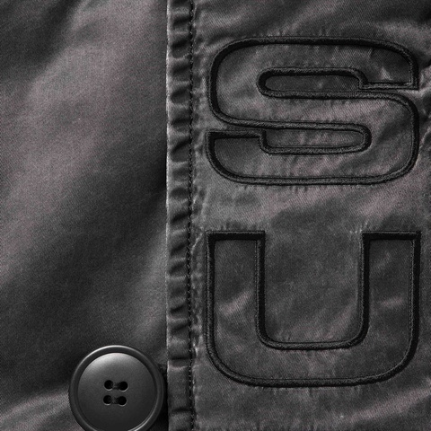 Supreme Washed Flight Satin N-3B Parka - Black