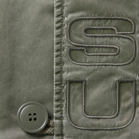 Supreme Washed Flight Satin N-3B Parka - Olive