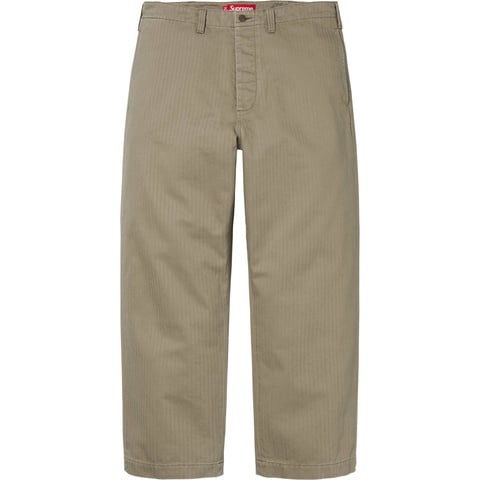 Washed Herringbone Chino Pant - fall/winter 2024 - Supreme