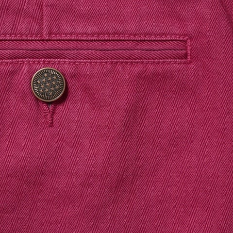 Supreme Washed Herringbone Chino Pant - Plum
