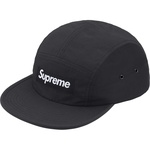 Supreme Waxed Ripstop Camp Cap (FW24) - Black
