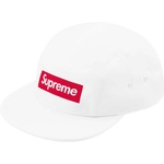 Supreme Waxed Ripstop Camp Cap (FW24) - White