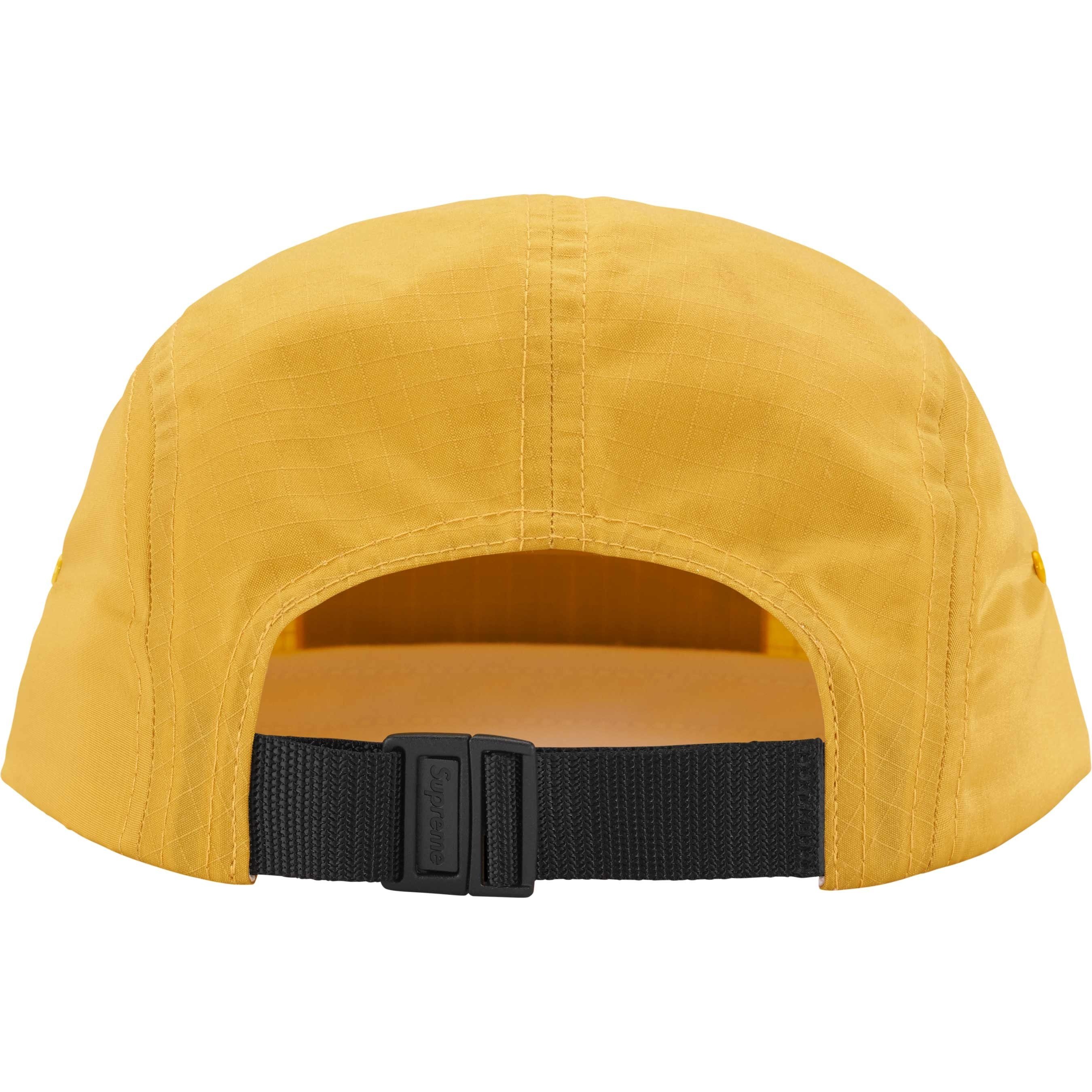 Supreme Waxed Ripstop Camp Cap (FW24) - Yellow - $48
