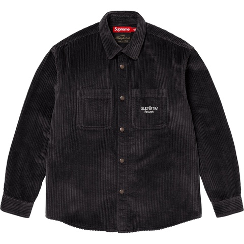 Wide Wale Corduroy Snap Shirt - fall/winter 2024 - Supreme