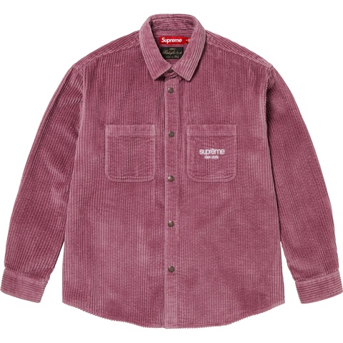 Wide Wale Corduroy Snap Shirt - fall/winter 2024 - Supreme