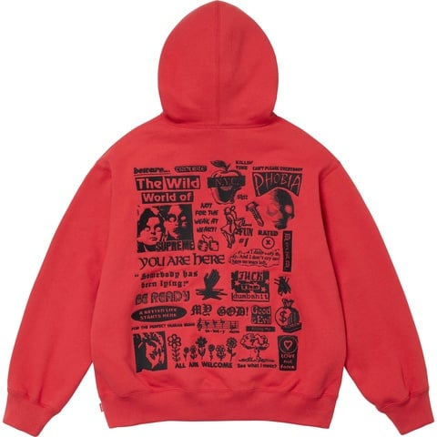Wild Embroidered Hooded Sweatshirt - Supreme