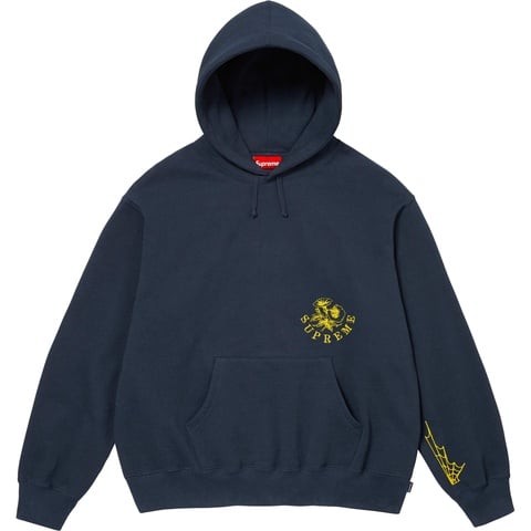 トップス Supreme Wild Embroidered Hooded XL Wild Embroidered Hooded Sweatshirt - Supreme