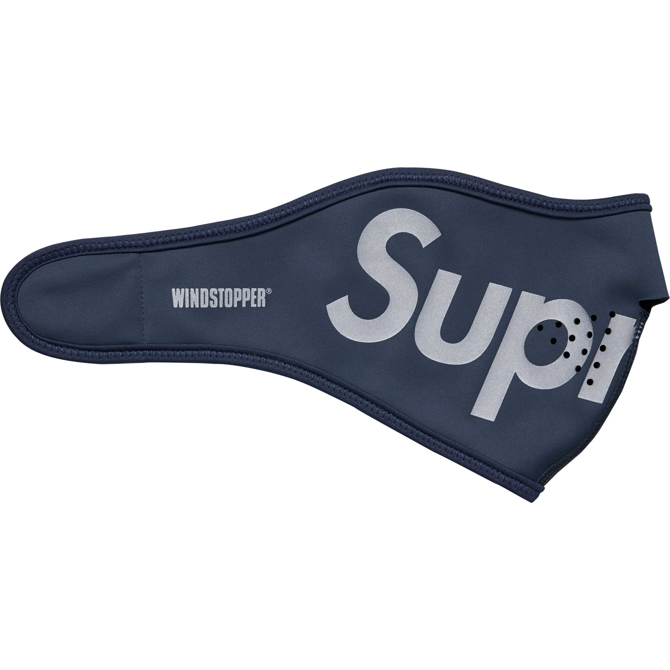 Supreme WINDSTOPPER Facemask (FW24) - Navy - $48