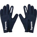 Supreme WINDSTOPPER Zip Gloves (FW24) - Navy