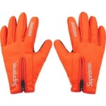 Supreme WINDSTOPPER Zip Gloves (FW24) - Orange