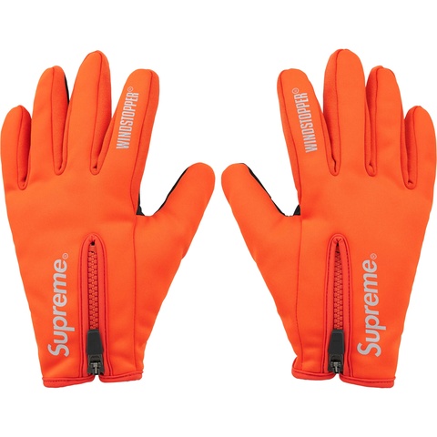 小物 SUPREME 21AW WINDSTOPPER Gloves WINDSTOPPER® Zip Gloves - fall/winter 2024 - Supreme
