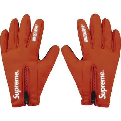 小物 Supreme WINDSTOPPER Zip Gloves Taupe Supreme WiNDSTOPPER Zip Gloves | Urban Outfitters