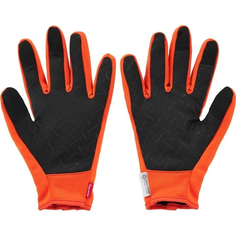 R*d様 Supreme WINDSTOPPER Zip Gloves Oran WINDSTOPPER® Zip Gloves - fall/winter 2024 - Supreme