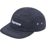 Supreme Wool Camp Cap (FW24) - Denim