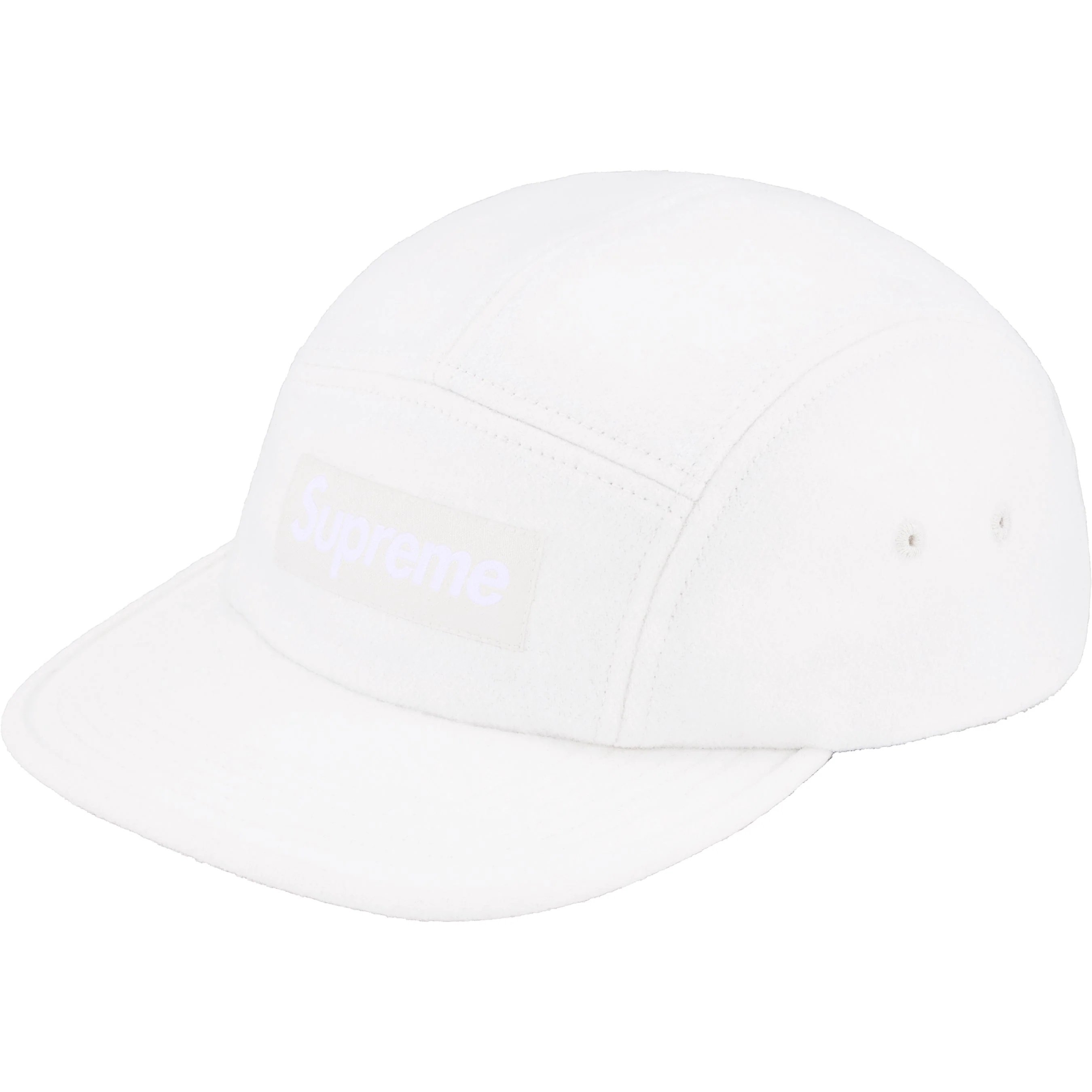 Supreme Wool Camp Cap (FW24) - White - $58