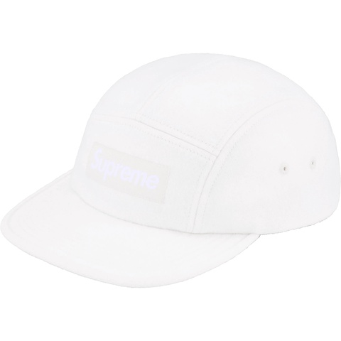 Supreme Wool Camp Cap - White