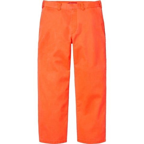 Supreme Work Pant - Orange