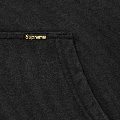 Supreme Work Zip Up Hooded Sweatshirt - Black