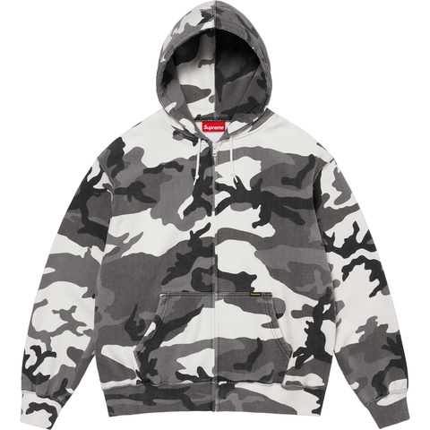 Work Zip Up Hooded Sweatshirt - fall/winter 2024 - Supreme