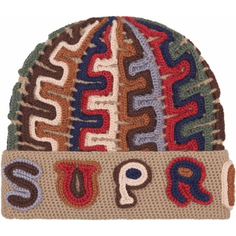 Yarn Appliqué Beanie - fall/winter 2024 - Supreme