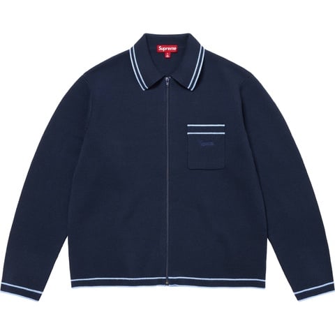 Zip Up Polo Sweater - fall/winter 2024 - Supreme