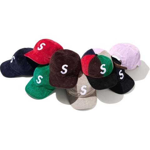 帽子 Supreme Corduroy S Logo 6-Panel Supreme Corduroy S Logo 6 Panel (FW24) Dark Brown - FW24 - US
