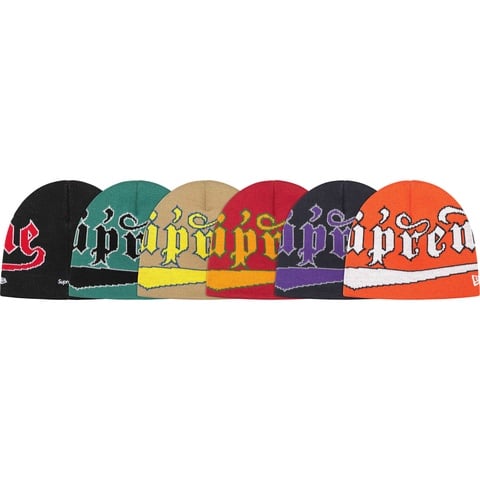 Supreme New Era® Accent Beanie - $40.00