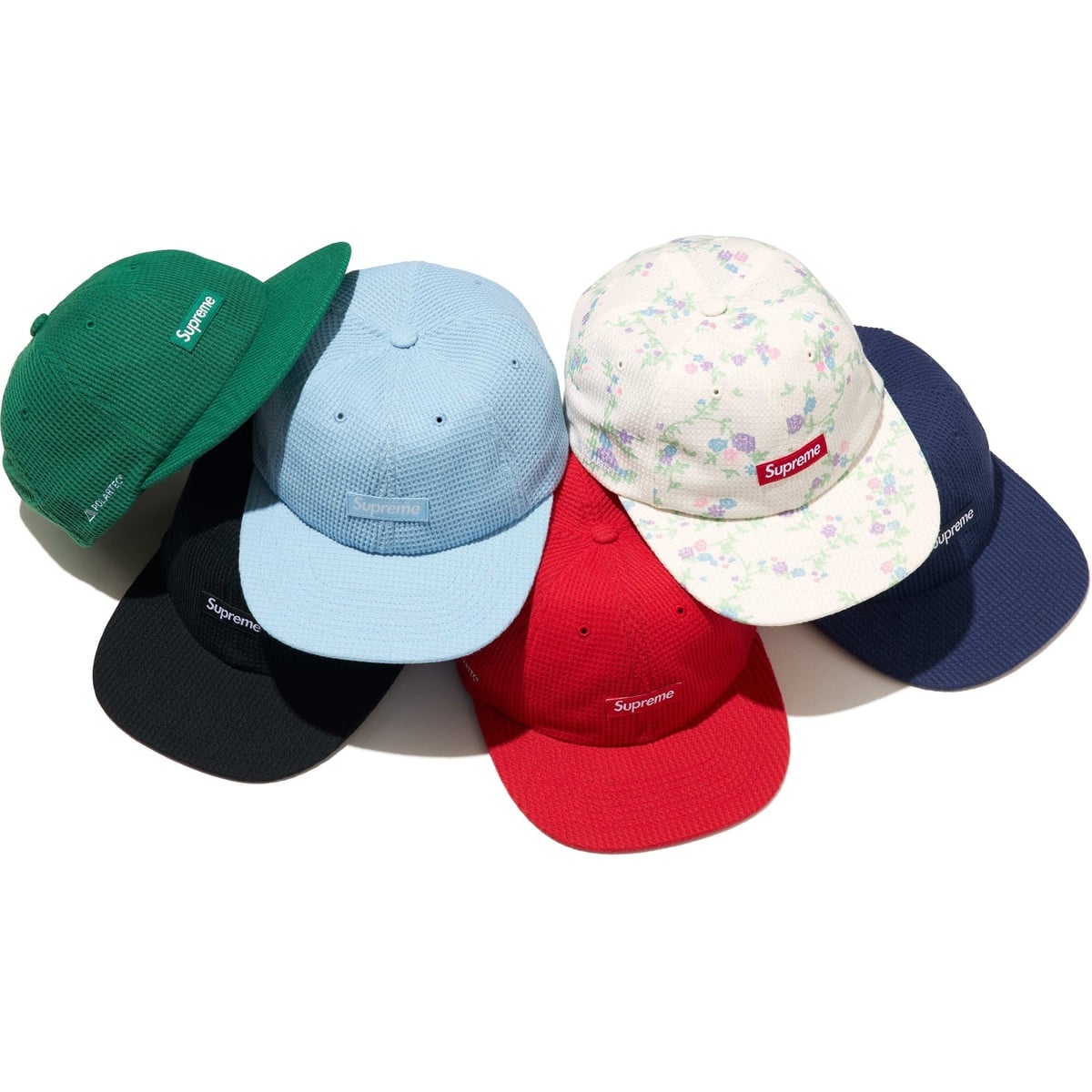 Polartec® Waffle Small Box 6-Panel - Supreme