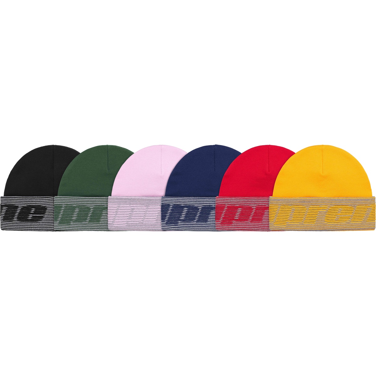 Supreme Reflective Jacquard Beanie (fall/winter 2024) - $40.00