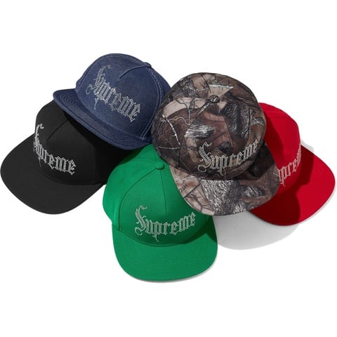 Supreme Rhinestone 5-Panel - $78.00